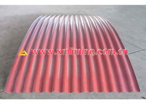 Smooth curving corrugated samples 1
